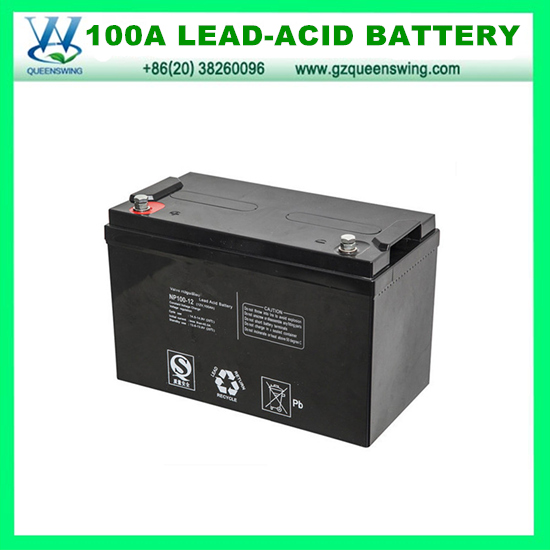 Maintain Free VRLA Solar Battery 12V100ah