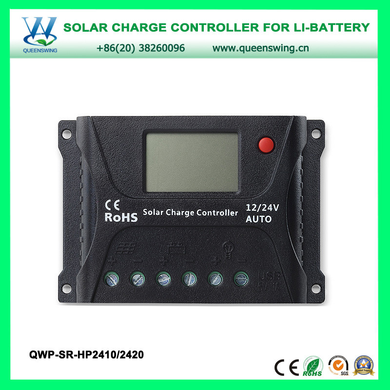 Home Solar System Charge Controller with LCD & USB