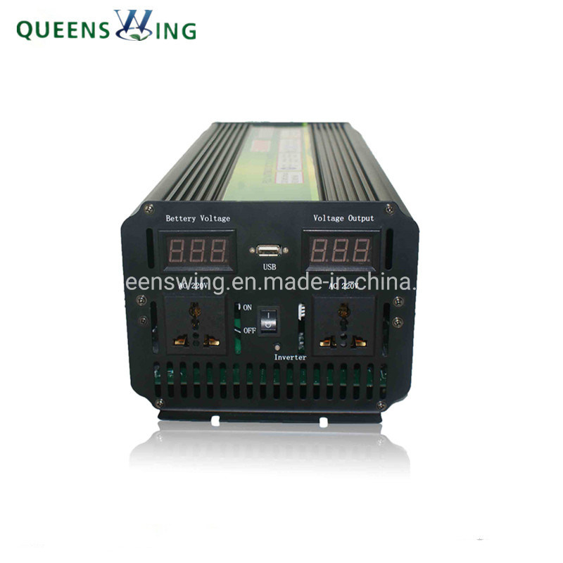 110V/120VAC 60Hz 3000W Modified Sine Wave Power Inverter with Digital Display (QW-M3000)