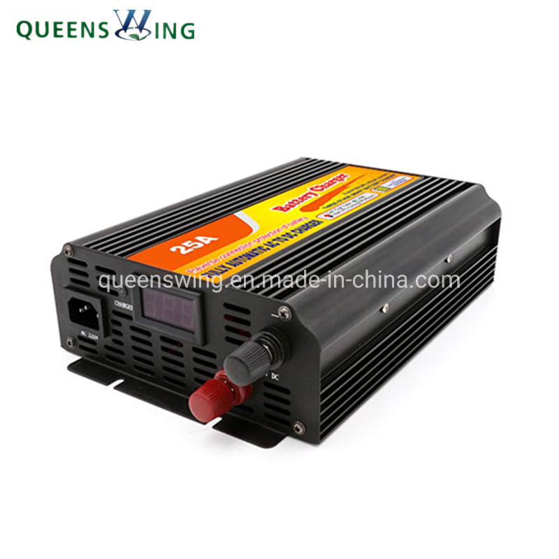 24V 25A Gel/Lead Acid Rechargeable Battery Charger (QW-25A)