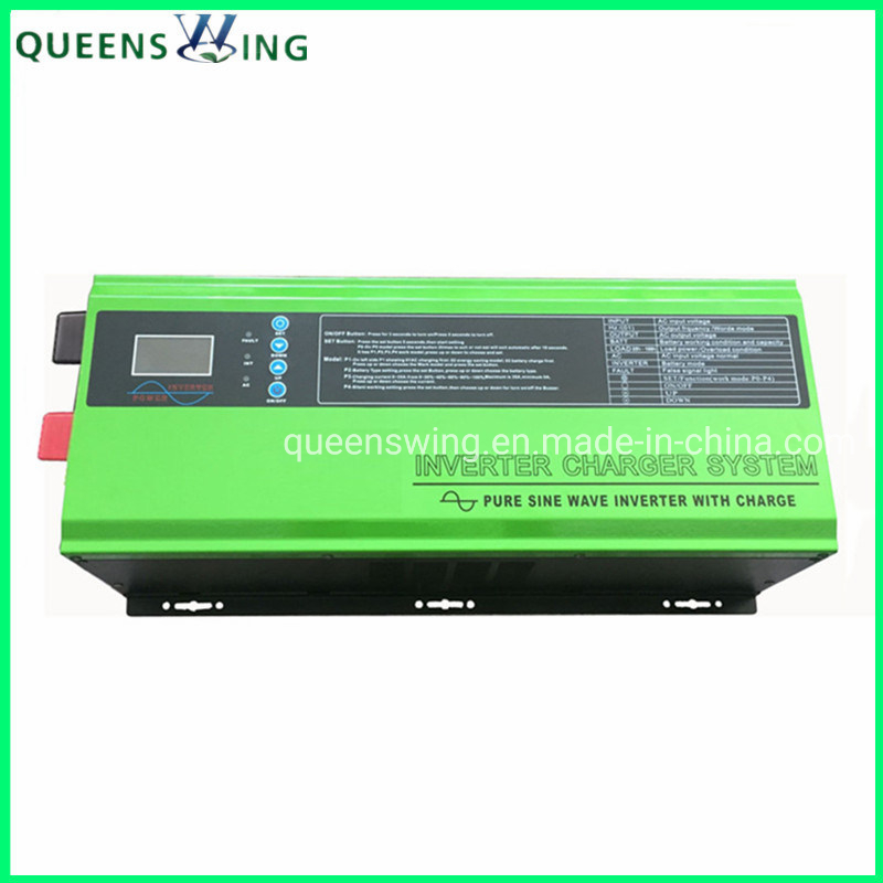 8KVA/6KW Split Phase 240VAC Input 120/240VAC Dual Output Inverter with MPPT 50A Controller