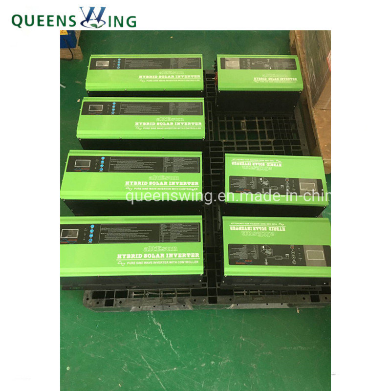 8KVA/6KW Split Phase 240VAC Input 120/240VAC Dual Output Inverter with MPPT 50A Controller