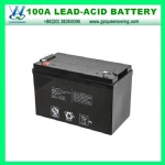12V 100A 免维护铅酸蓄电池