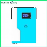 3.5kw/3.5kVA Max PV 500VDC Solar Hybrid Power Inverters with MPPT 100A Solar Charger can work without battery